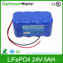 Batterie au lithium 24V5ah avec BMS interne pour la machine sans fil de position